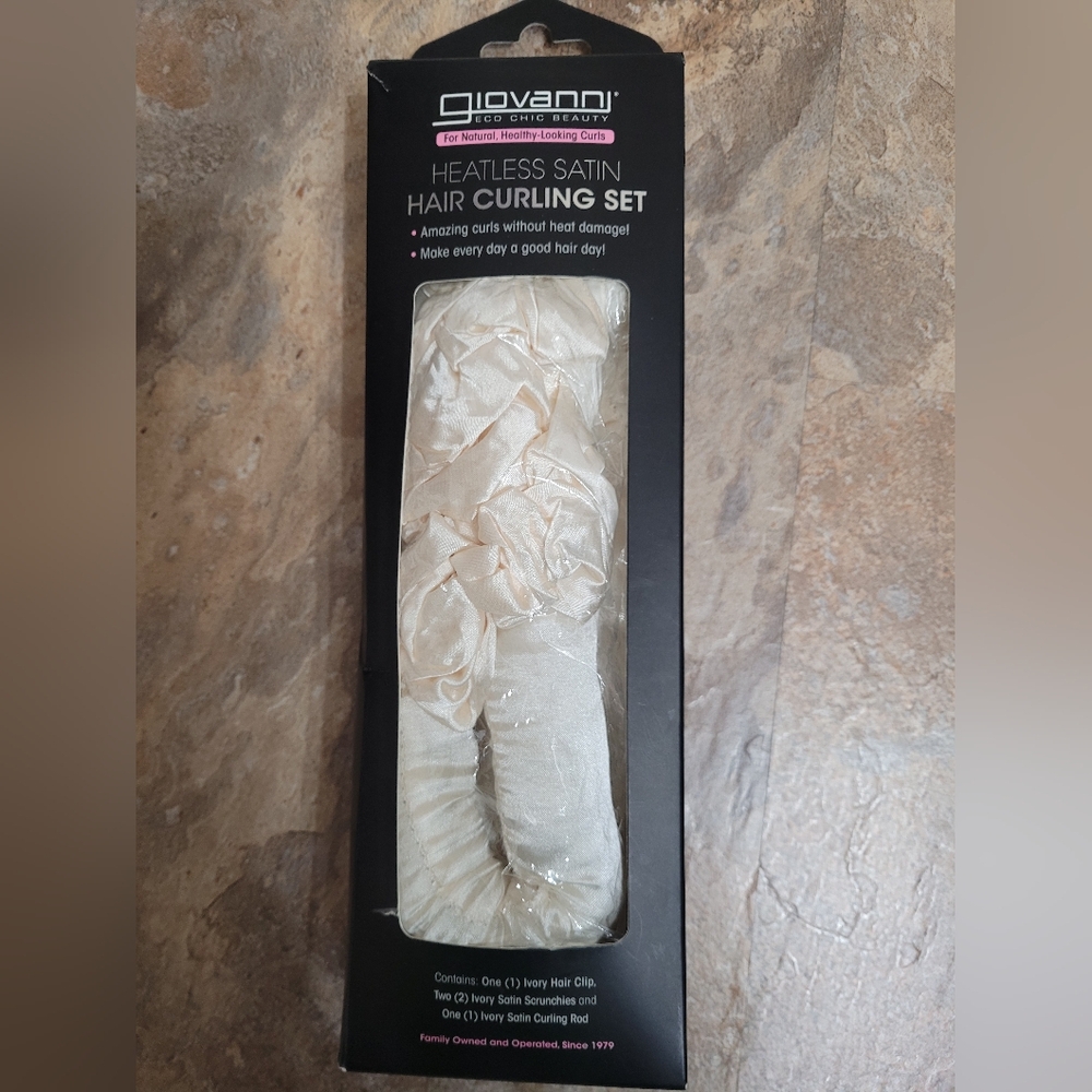 GIOVANNI Heatless Satin Hair Curl Set